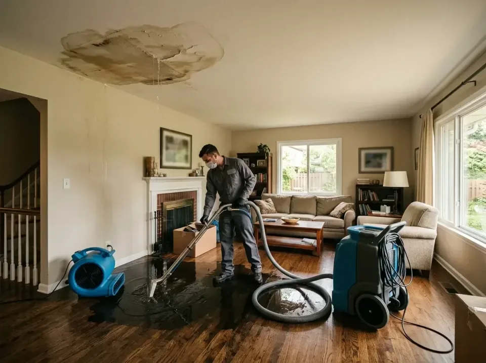 attic-pipe-burst-ceiling-drip-008 — frequently asked questions, Water Damage Restoration & Carpet Care in Audubon, PA